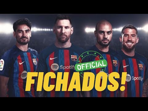 🚨💣 OFICIAL ✅️🚨 MESSI - ROQUE - ÍÑIGO MARTÍNEZ Y RUBÉN NEVES NUEVOS JUGADORES DEL FC BARCELONA 🔴🔵🔴🔵🔴