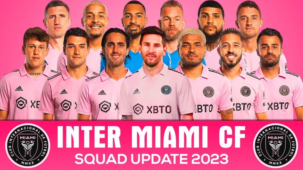 INTER MIAMI CF SQUAD 2023 WITH LIONEL MESSI | MAJOR LEAGUE SOCCER 2023/2024