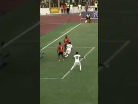Ghana vs Angola highlights.Ghana's last minute goal by Antoine Semenyo