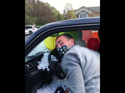 Walker Zimmerman & Matt LaGrassa prank rookie Jack Maher with balloons & cotton balls