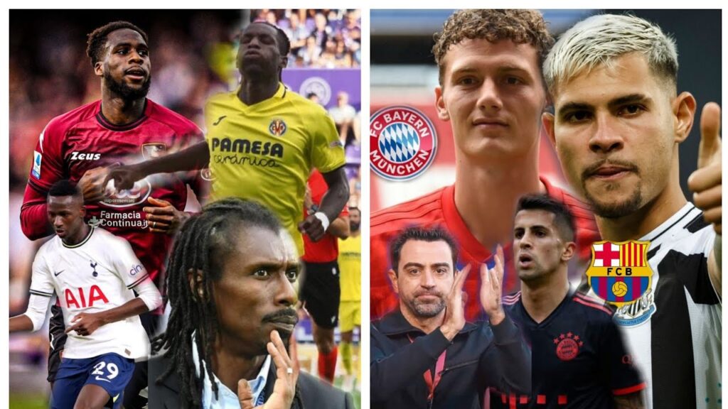 Sénégal : Nicolas Jackson peut Remplacer Boulaye Dia..Xavi et City se compliquent.. Pavard et Inter