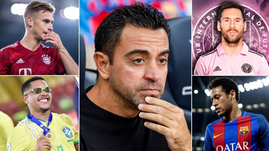 Xavi speaks on Lionel Messi, Neymar, Joshua Kimmich, Vitor Roque & Transfer Plans