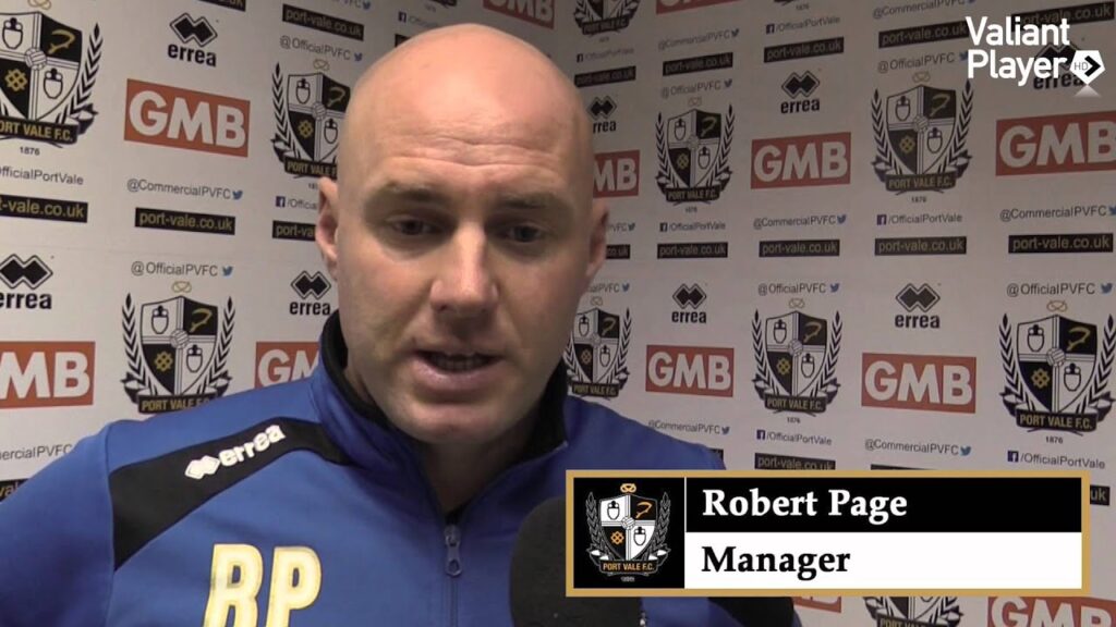 Freeview: Rob Page Pre Maidenhead United (H) 2015/16 - FA Cup