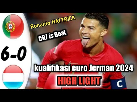 🔴 LIVE RCTI+ KUALIFIKASI EURO 2024 PORTUGAL VS LUXEMBOURG 6-0 CR7 HATTRICK⚽ EXTENDED HIGHLIGHT/HD/24