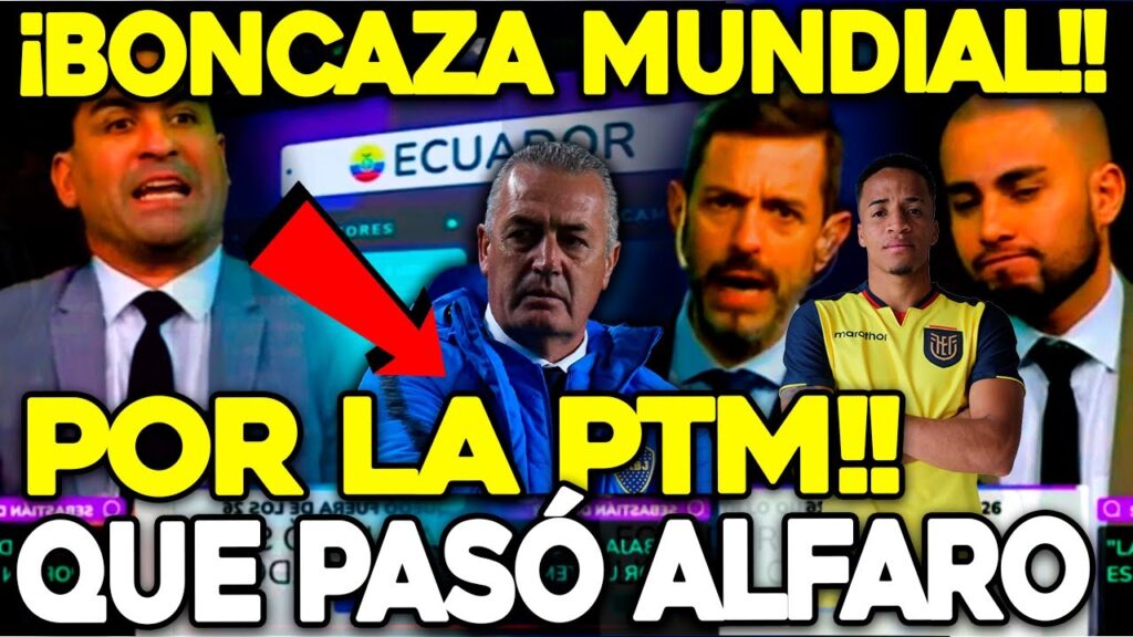 PRENSA INTERNACIONAL DE FUTBOLTOTAL INDIGNADOS CON GUSTAVO ALFARO POR NO CONVOCATORIA BYRON CASTILLO