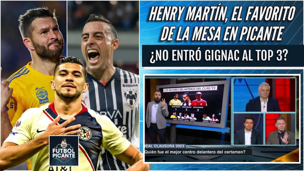 LIGA MX AMÉRICA Henry Martín, el MVP indiscutido del Clausura 2023. ¿Funes Mori? | Futbol Picante