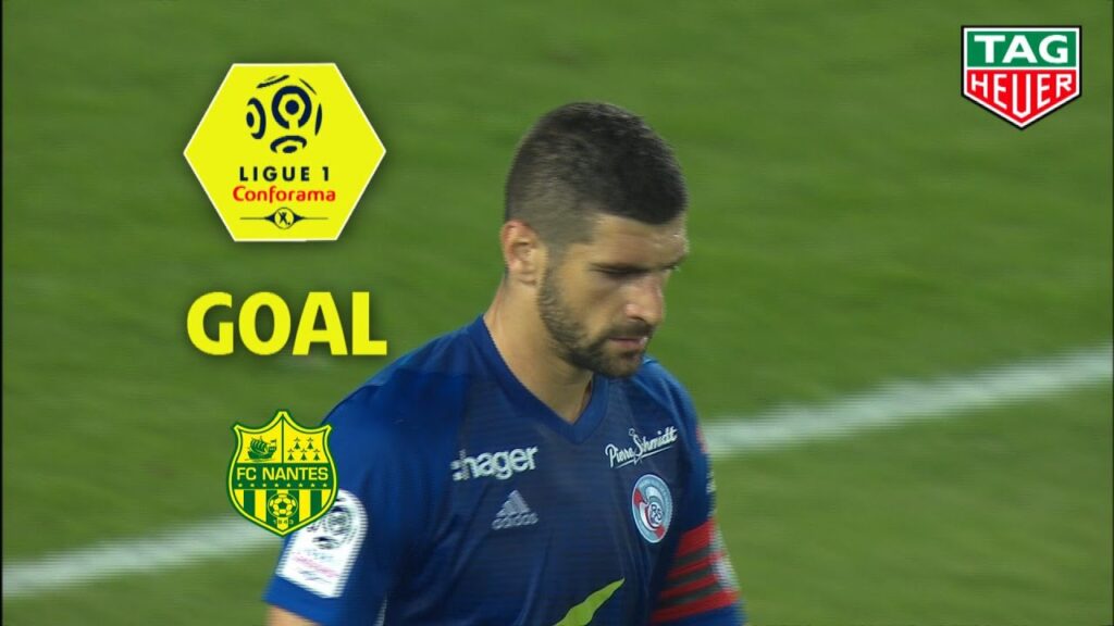 Goal Stefan MITROVIC (34' csc) / RC Strasbourg Alsace - FC Nantes (2-3) (RCSA-FCN) / 2018-19