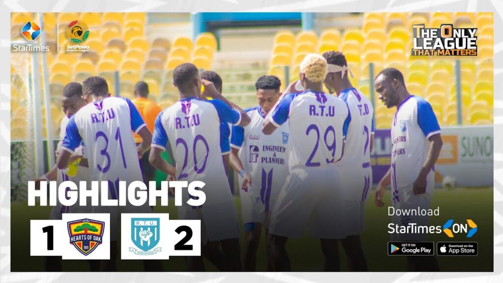 Hearts of Oak 1 : 2 Real Tamale United | Highlights | betPawa Premier League