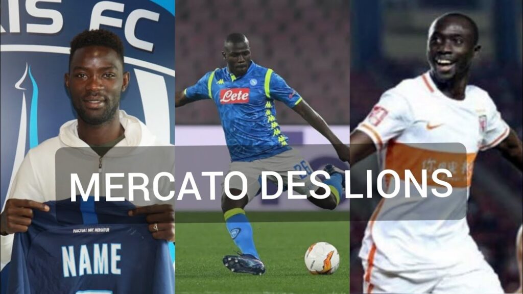 PAPIS CISSÉ BUTTEUR, TRANSFERT DE KOULIBALY, ET MOUSTAPHA NAME  #sensports221  mercato des lions