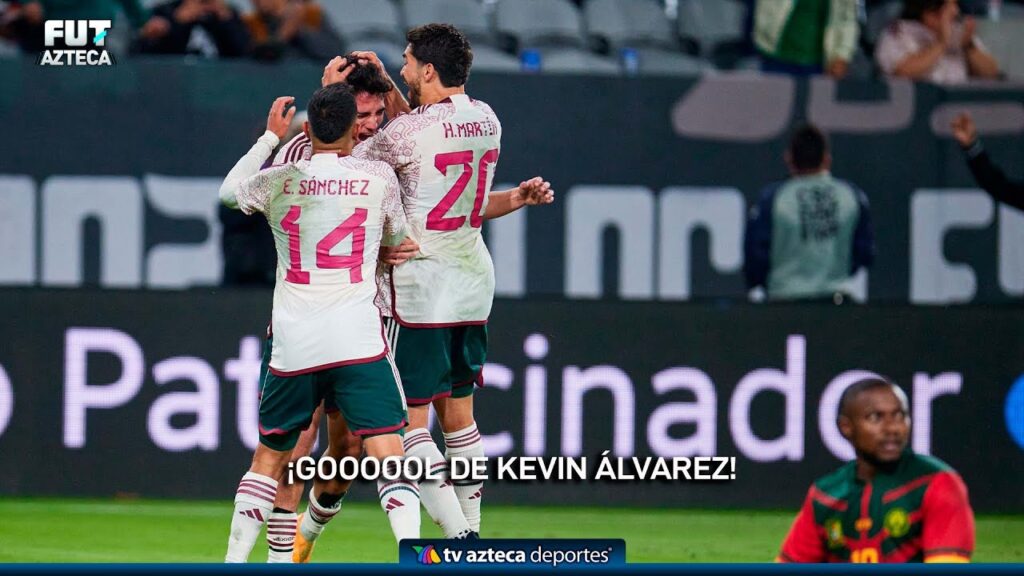 ¡GOL de Kevin Álvarez! | México 2-2 Camerún | Partido Amistoso