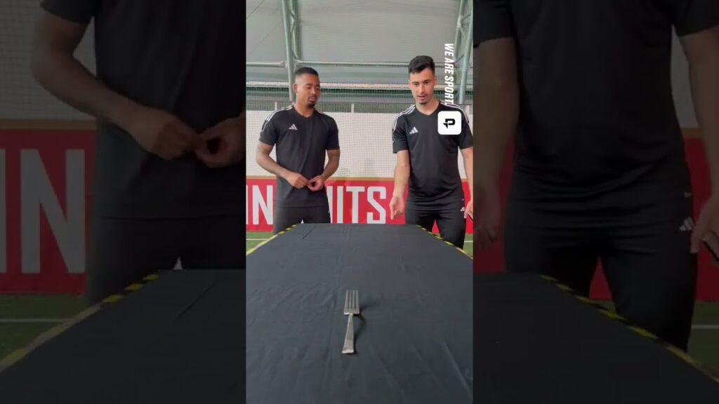 Fork Challenge With Jesus and Martinelli 🍴