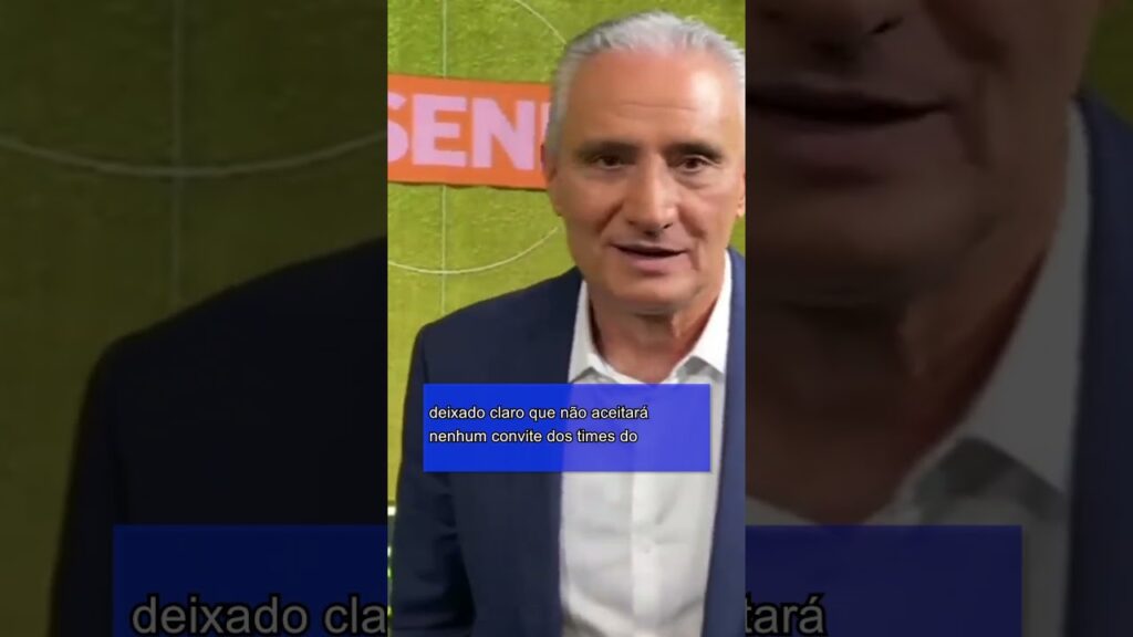 TITE: Rumo à EUROPA! Motivos REVELADOS para recusar times brasileiros! #shorts