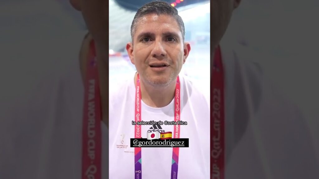 Kevin Rodríguez, narrador de Fútbol de Primera, cuenta lo vivido en el España - Japón