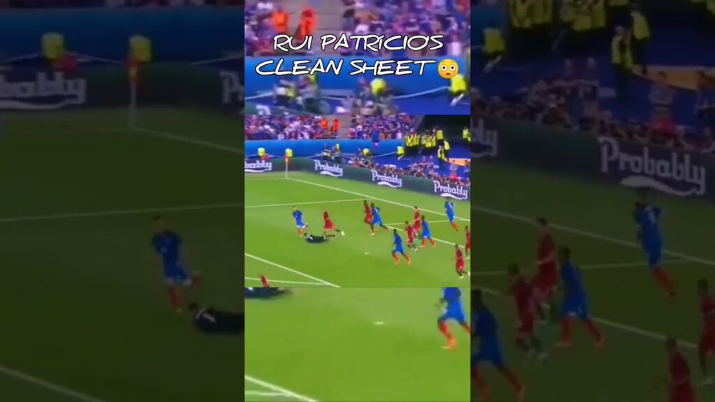 Rui Patrício's Clean Sheet (Euro 2016 Final) 👏👏
