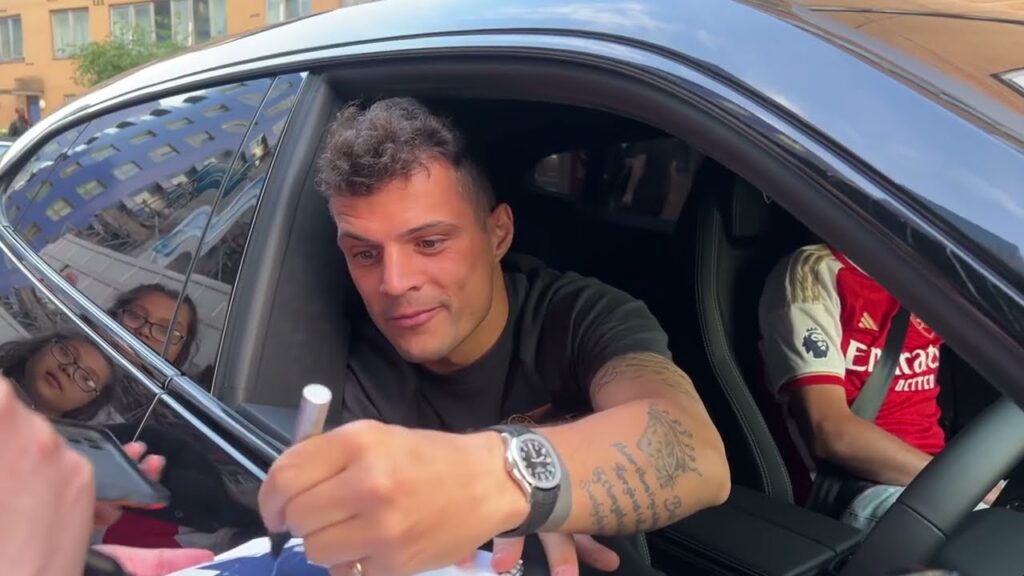 GRANIT XHAKA MIGHT BE STAYING AT ARSENAL