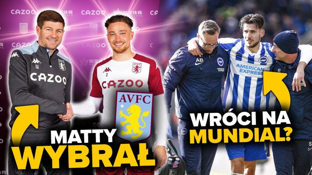 Matty Cash na dłużej w Aston Villi! Jakub Moder zamierza powrócić na MUNDIAL!