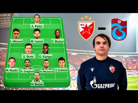 Naših Startnih 11: FK Crvena zvezda - Trabzonspor | 5. kolo grupne faze Lige Evrope