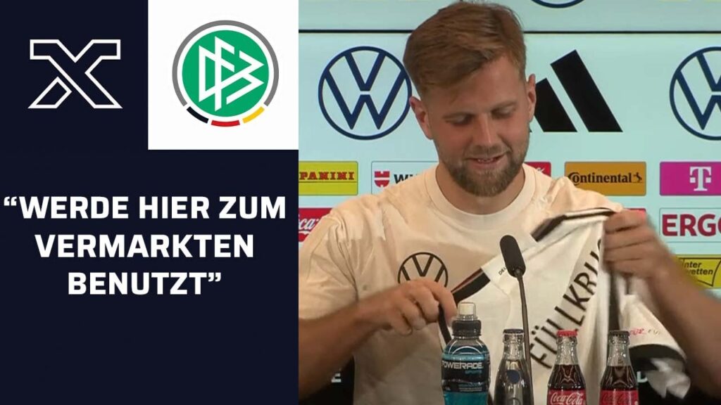 Niclas Füllkrug präsentiert tolle Aktion vor Spiel gegen die Ukraine | DFB Niclas Füllkrug präsentiert tolle Aktion vor Spiel gegen die Ukraine | DFB