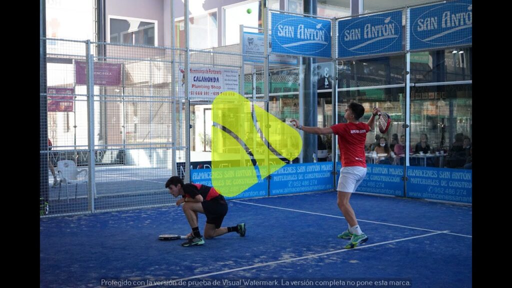 Álvaro Sola y Aimar Goñi contra Ricardo Cabello y Miguel Suárez. Fip Rise Mijas FAP