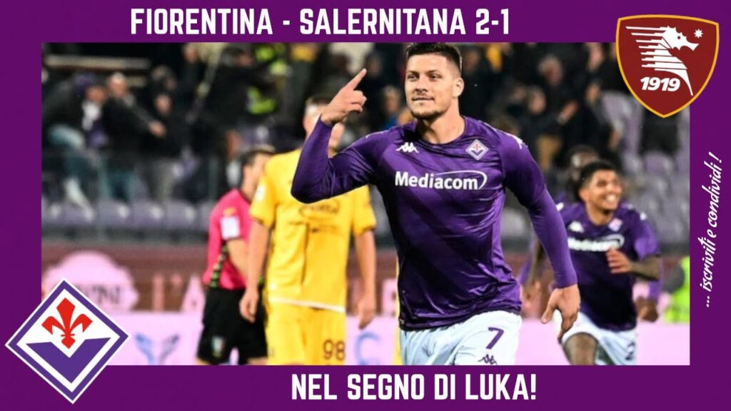 FIORENTINA – SALERNITANA 2-1: NEL SEGNO DI LUKA JOVIC, DAZN MASTERCLASS! FIORENTINA - SALERNITANA 2-1: NEL SEGNO DI LUKA JOVIC, DAZN MASTERCLASS!