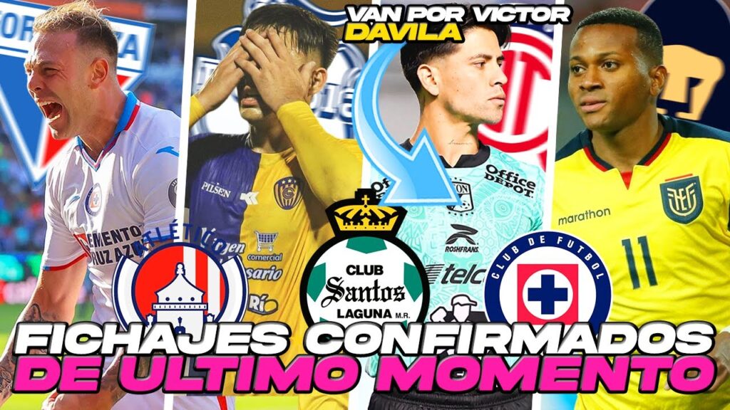 FICHAJES CONFIRMADOS 2023 liga mx TOLUCA VA POR VICTOR DAVILA ¡MICHAEL ESTRADA A PUMAS! NOTICIAS HOY