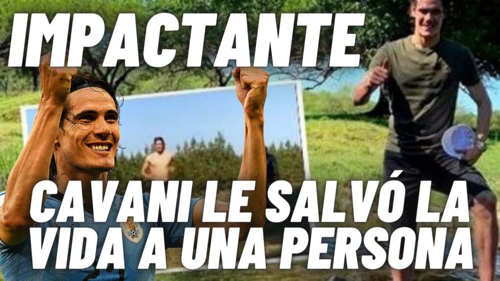 JULIO RÍOS: ¡IMPACTANTE! COMO EDINSON CAVANI LE SALVÓ LA VIDA A UNA PERSONA QUE SE AHOGABA