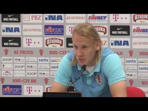 Domagoj Vida uoči utakmice protiv Turske