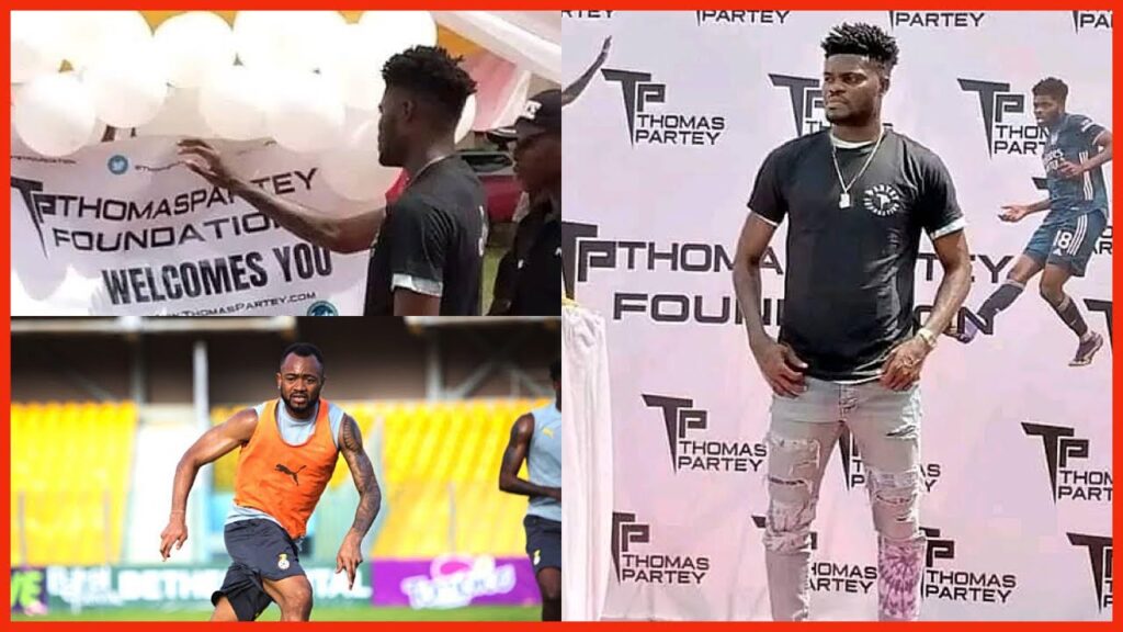 🇬🇭🇲🇬 BLACK STARS PLAYERS ARRIVAL: THOMAS PARTEY LAUNCH FOUNDATION, JORDAN AYEW, FATAWU ISSAHAKU