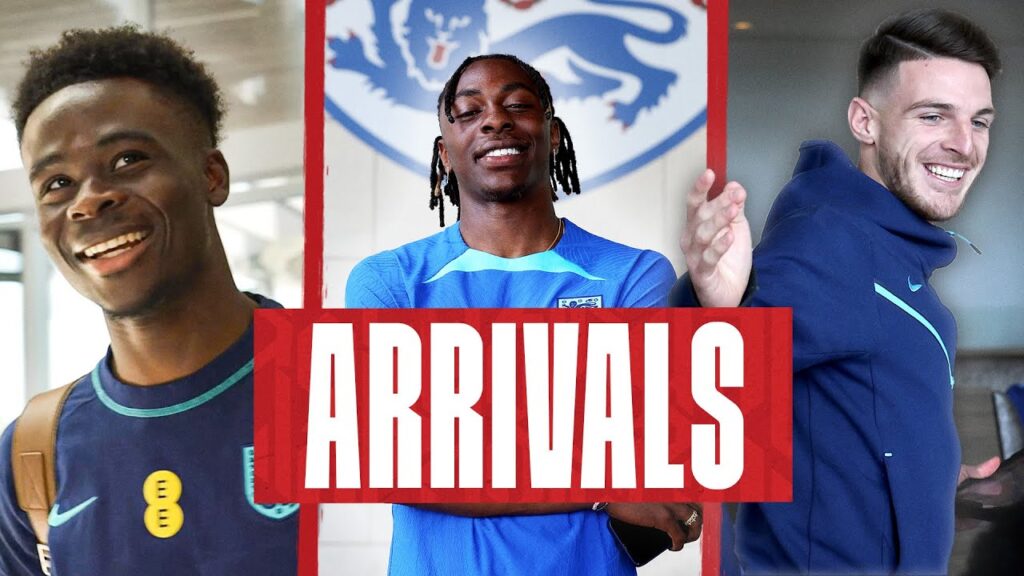 Saka Pranks SGP AGAIN!, Eze Joins Squad & European Champion Rice Returns! 🏆| Arrivals | England