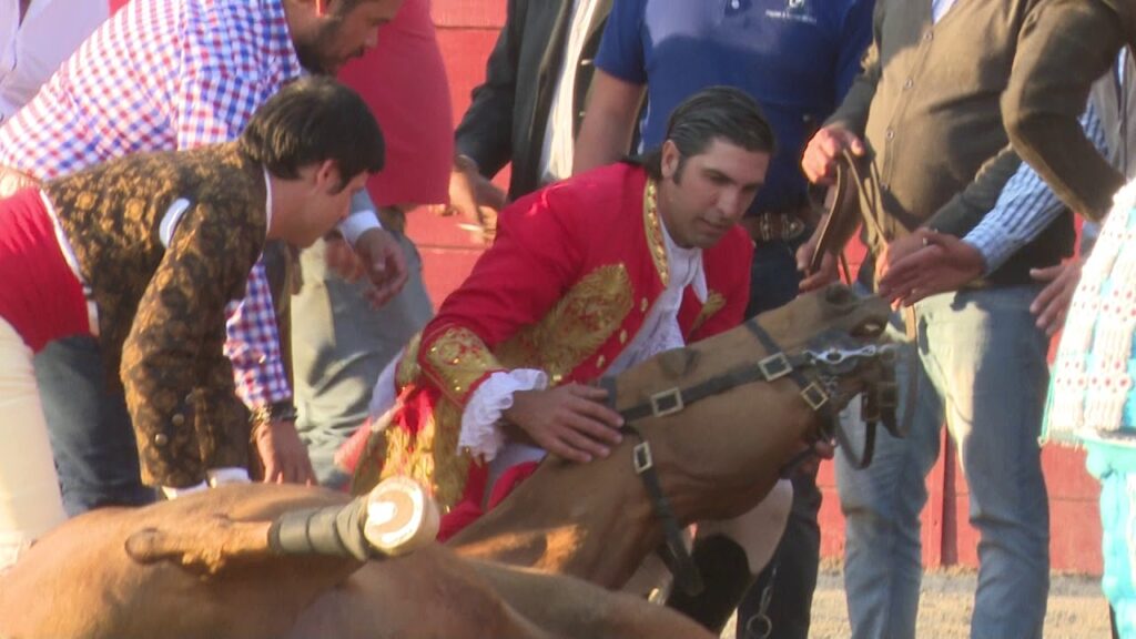 pedro Luceiro pierde a su caballo Grano de Oro