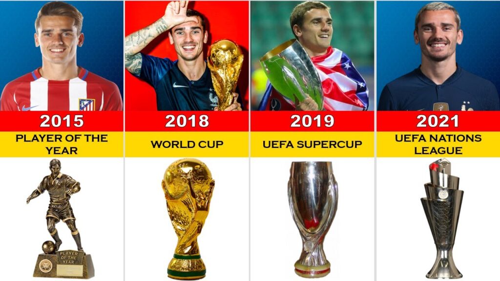 List Of Antoine Griezmann Career All Trophies & Awards 2023