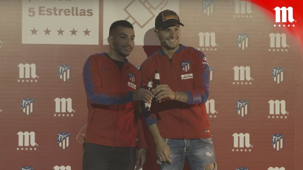 Ángel Correa, Vitolo y Savic: ATLÉTICO DE MADRID en la Rueda de Prensa Cinco Estrellas