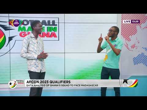 Statistical analysis of Ghana's squad ahead of Madagascar game