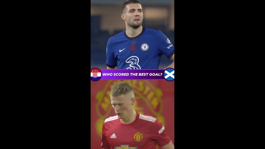 Who scored the better goal? | Croatia v Scotland | Euro 2020