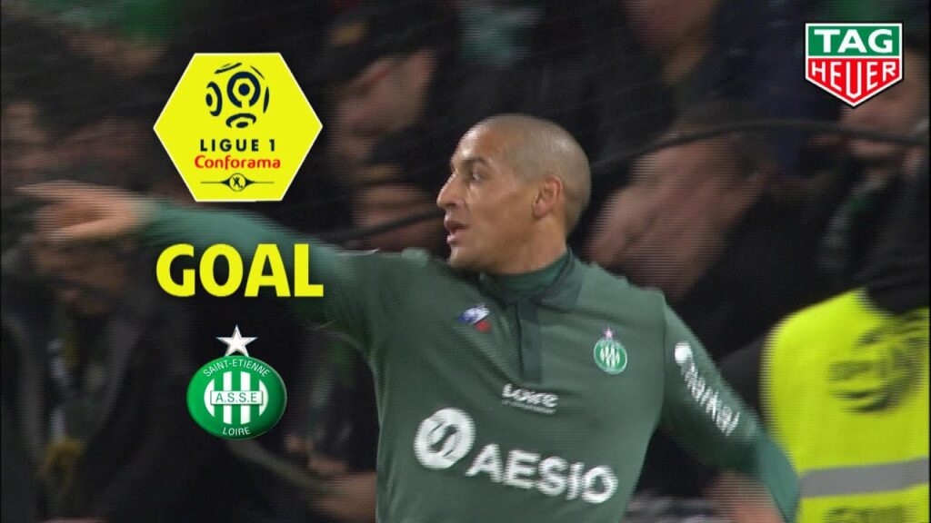 Goal Wahbi KHAZRI (39') / AS Saint-Etienne - Stade de Reims (2-0) (ASSE-REIMS) / 2018-19