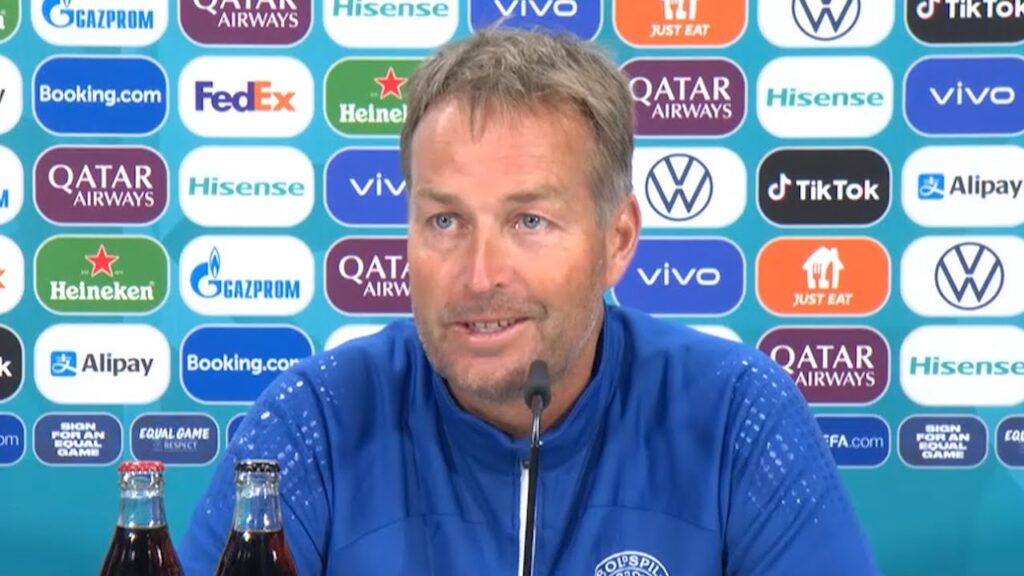 Kasper Hjulmand - England v Denmark - Pre-Match Press Conference - Semi-Final - Euro 2020