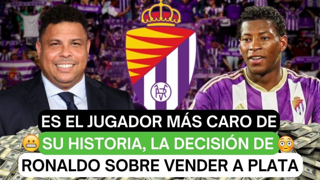 😬 Es el jugador más caro de su historia, 🤑 la decisión de Ronaldo sobre vender a Plata 🙁