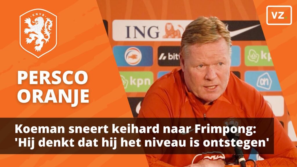 Koeman sneert keihard naar Frimpong: 'Hij denkt dat hij het niveau is ontstegen'