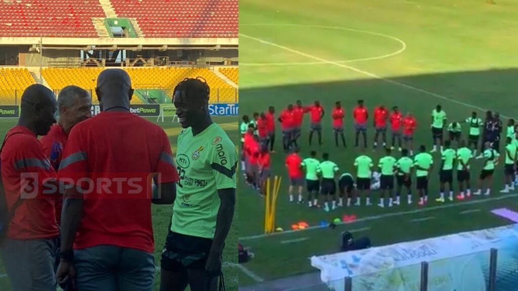Black Stars Complete First Training Session, Kamaldeen Sulemana, Ghana Vs Egypt🔥