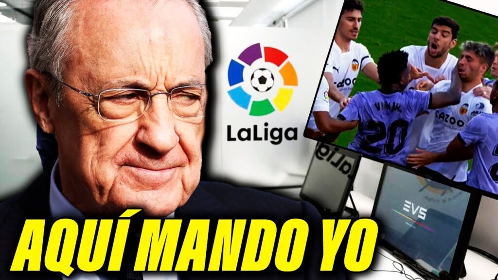 ESCÁNDALO EN LA LIGA ¿PORQUÉ LE HAN QUITADO LA TARJETA ROJA A VINICIUS? | FLORENTINO PEREZ MANDA