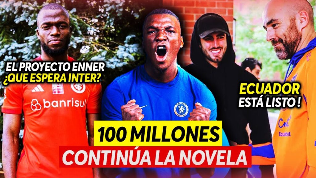 100 MILLONES por MOISES CAICEDO?| ENNER nuevo JUGADOR del INTERNACIONAL |CESAR FARÍAS pide DISCULPAS