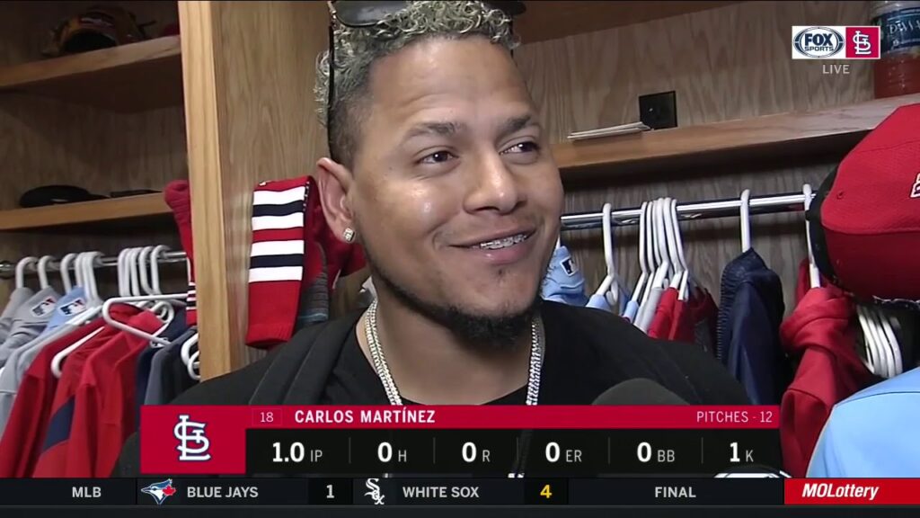 Carlos Martínez: "I feel great" after 2019 debut