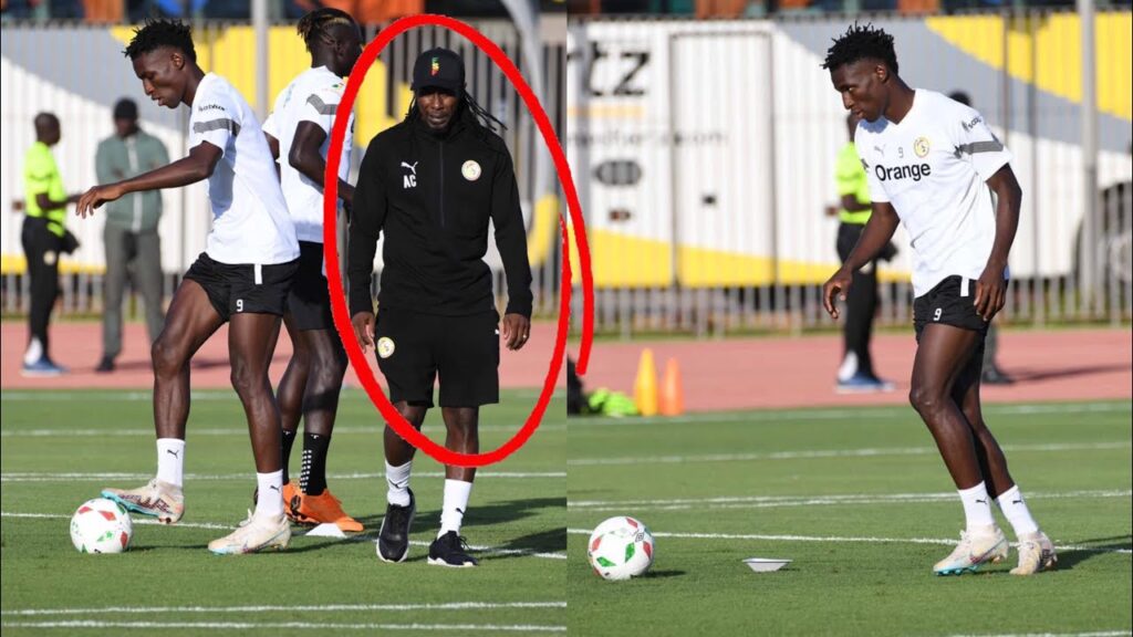 Regardez Nicolas Jackson et Aliou Cissé en toute complicité…