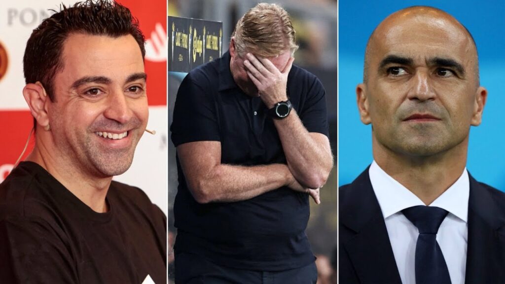 Ronald Koeman still in danger - Laporta will choose Xavi OR Roberto Martinez as Barcelona coach?