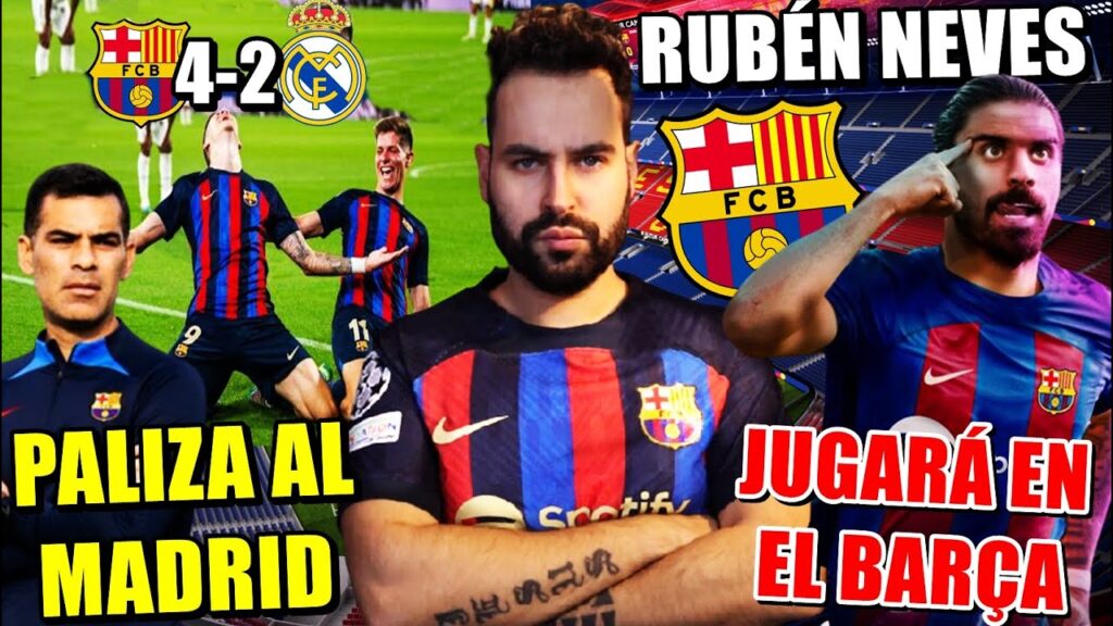 🚨El BARÇA de MÁRQUEZ APLASTA 4-2 al MADRID CASTILLA ¡GRAN TRABAJO! – RUBÉN NEVES JUGARÁ en el BARÇA 🚨El BARÇA de MÁRQUEZ APLASTA 4-2 al MADRID CASTILLA ¡GRAN TRABAJO! - RUBÉN NEVES JUGARÁ en el BARÇA
