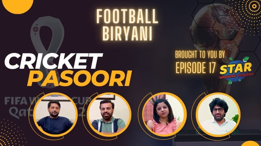Cricket Pasoori - Ep 17 | Football World Cup | Football's Lara | Football's Asif | Football Biryani