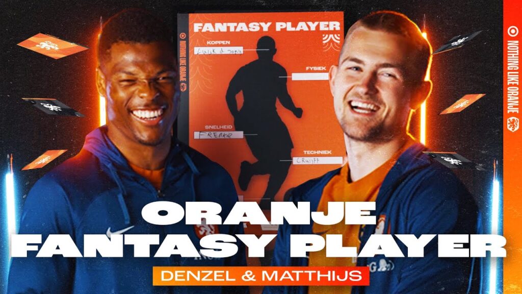 'Dit is een BIZAR LELIJK HANDSCHRIFT hoor!' ✍️❌ | Oranje Fantasy Player: Matthijs & Denzel 🦾