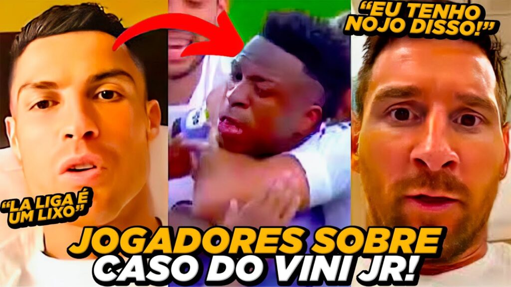 🚨PAROU O FUTEBOL!! OLHA REAÇÃO dos JOGADORES SOBRE VINICIUS JR! 🚨PAROU O FUTEBOL!! OLHA REAÇÃO dos JOGADORES SOBRE VINICIUS JR!