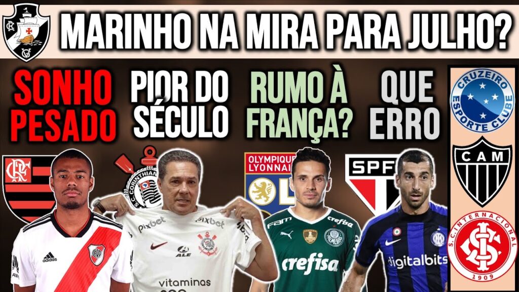 FLA QUER DE LA CRUZ! LUXA: PIOR % DO SÉCULO! VEIGA NO LYON? SP DEMITIU MKHITARYAN; MARINHO NO VASCO?