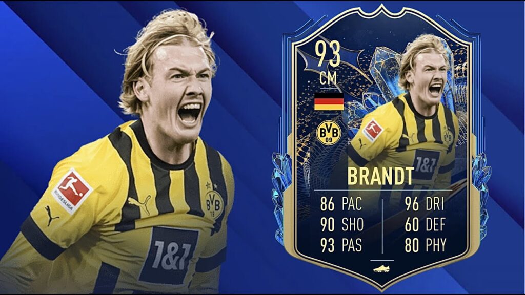 FIFA 23: JULIAN BRANDT 93 TOTS PLAYER REVIEW I FIFA 23 ULTIMATE TEAM